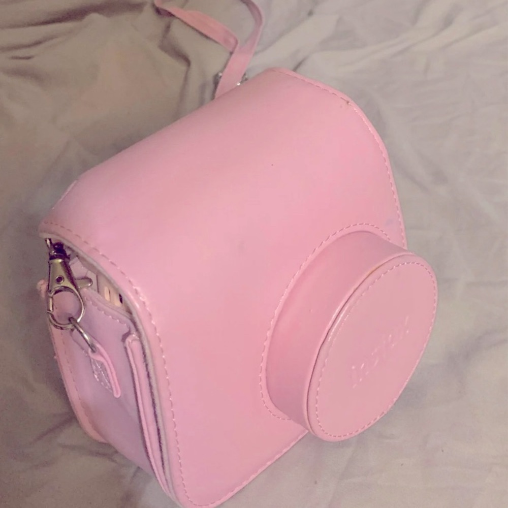 Pink instax Mini 8 Camera Case